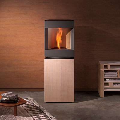 Stûv P10 Chêne blanchi