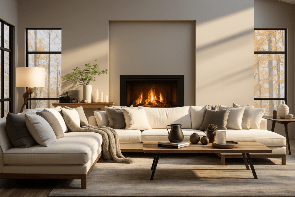 cheminée après rénovation